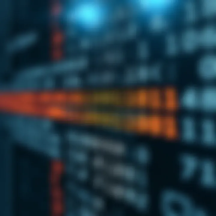 Visual representation of converting ASCII characters into binary format for programming use
