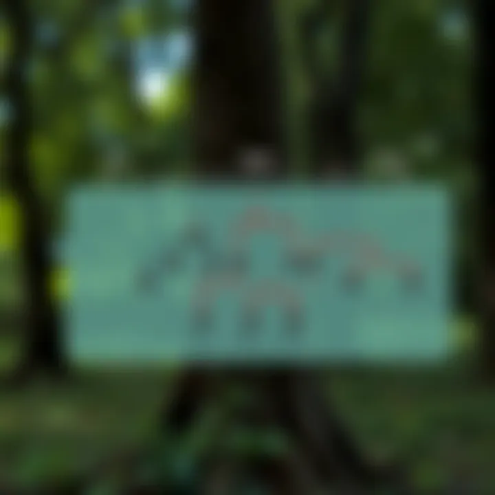 Visualization showing different types of balanced binary trees including AVL and Red-Black trees