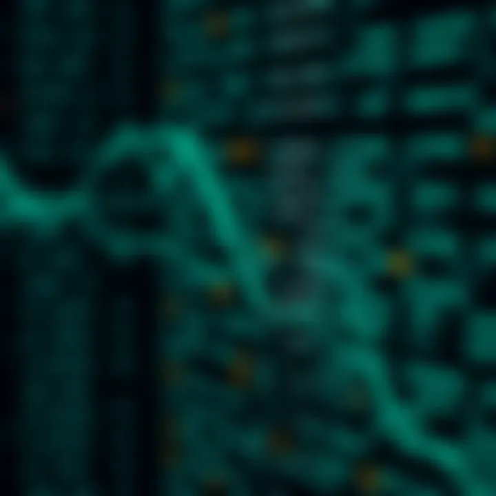 Illustration showing the flow of binary code being converted into readable text through a digital translator tool