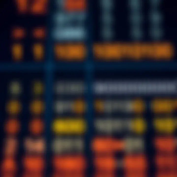 Visual chart showing the relationship between hexadecimal digits and their binary equivalents
