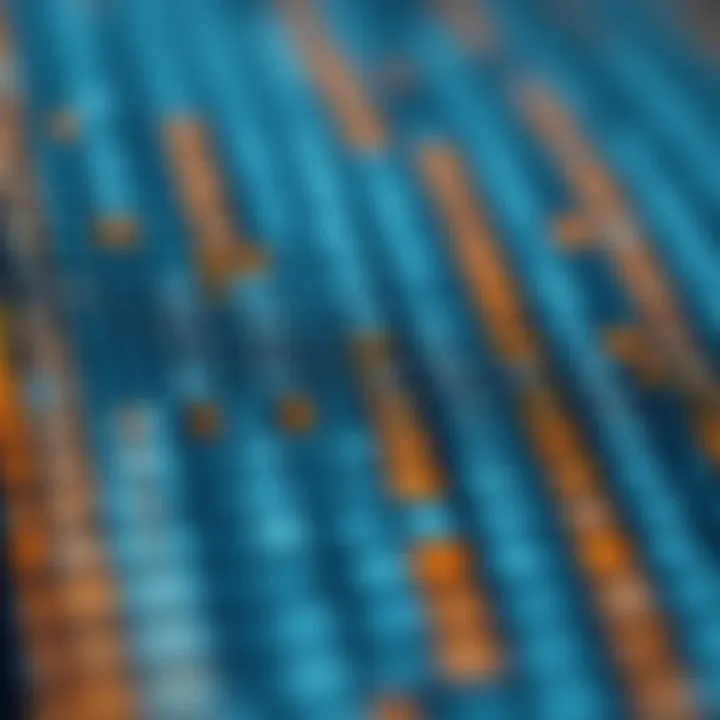 Diagram showing the binary search algorithm narrowing down search on a sorted array