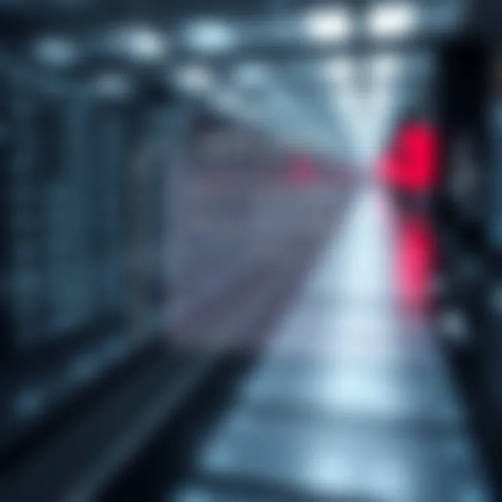 Diagram illustrating the binary search algorithm narrowing down search range on a sorted list