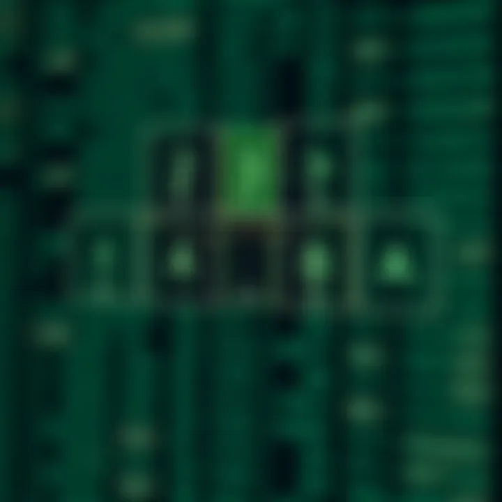 Diagram illustrating how binary search divides a sorted array to locate a target value efficiently