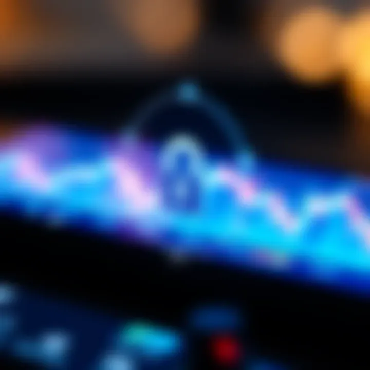 Secure digital lock symbol overlaid on a smartphone screen indicating app security features