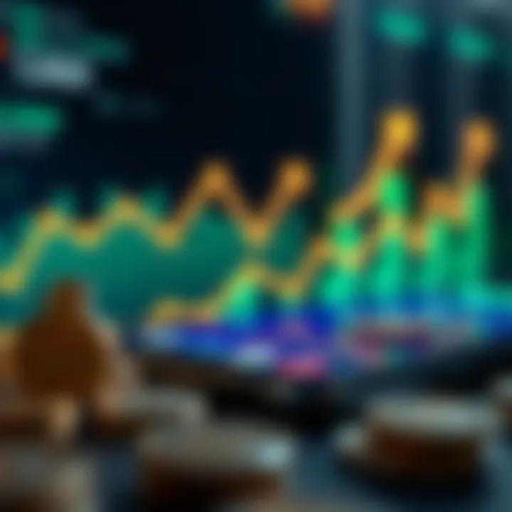 Financial Growth and Investment Opportunities in Pakistan Trading Apps Illustration of financial growth with upward trending graphs and currency symbols relevant to Pakistan