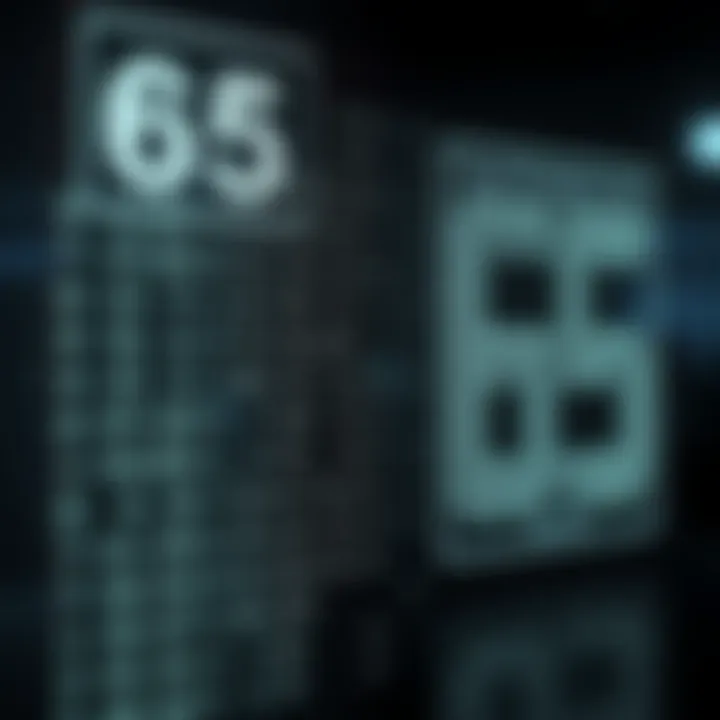 Chart comparing decimal and binary number systems with practical examples