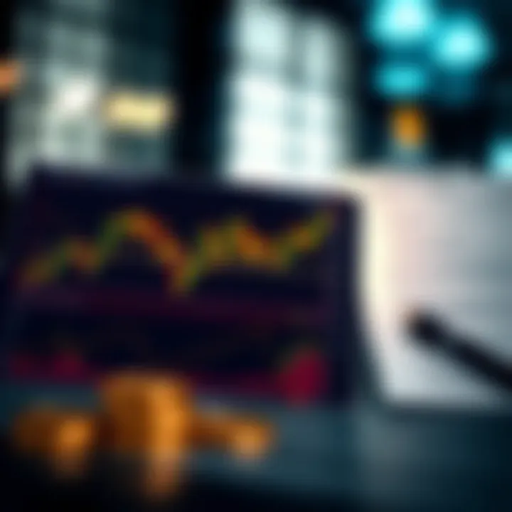 Understanding Regulatory Framework and Market Trends for Crypto Trading in Pakistan Chart displaying cryptocurrency price trends alongside regulatory documents representing compliance in Pakistan
