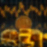 Golden coins and bars symbolizing the gold market and investment in Pakistan