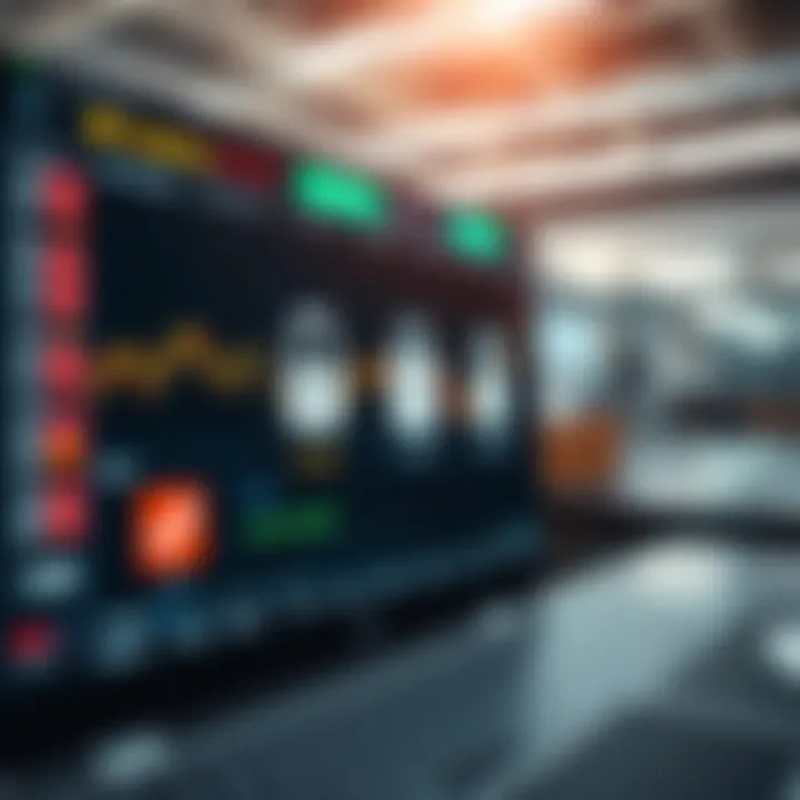 Secure online trading platform showcasing encryption and regulatory compliance icons for safe transactions