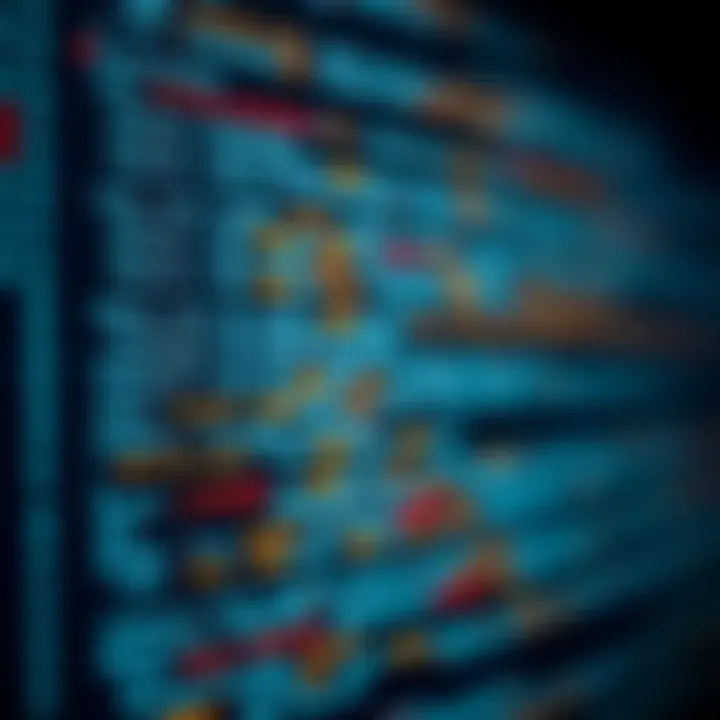 Source code snippet demonstrating binary search implementation in C language