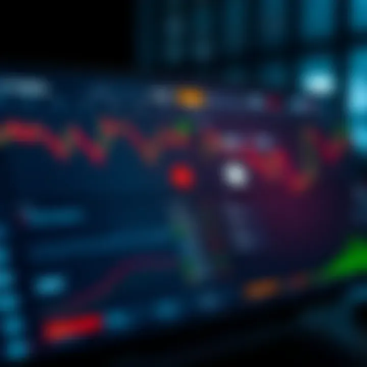 Comparison of trading app features highlighting security, cost, and usability aspects on a digital dashboard