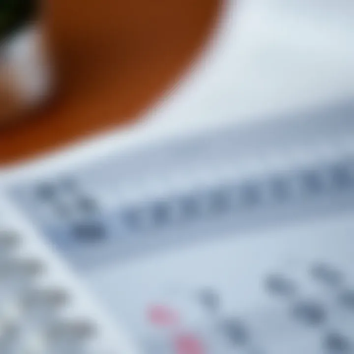 Diagram showing binary coded decimal representation of digits