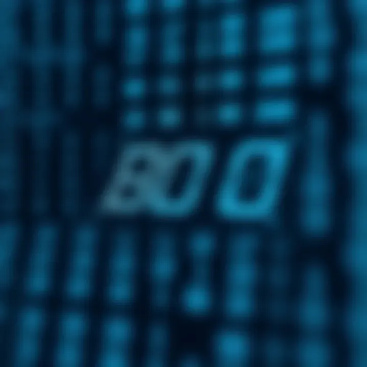 Illustration depicting conversion from binary coded decimal to binary number