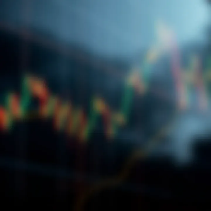 Bearish chart pattern illustrating a descending price trend with lower highs and lower lows