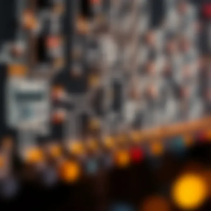 Data Flow in a Binary Subtractor Circuit Block diagram depicting the flow of data through a binary subtractor showing borrow input and output