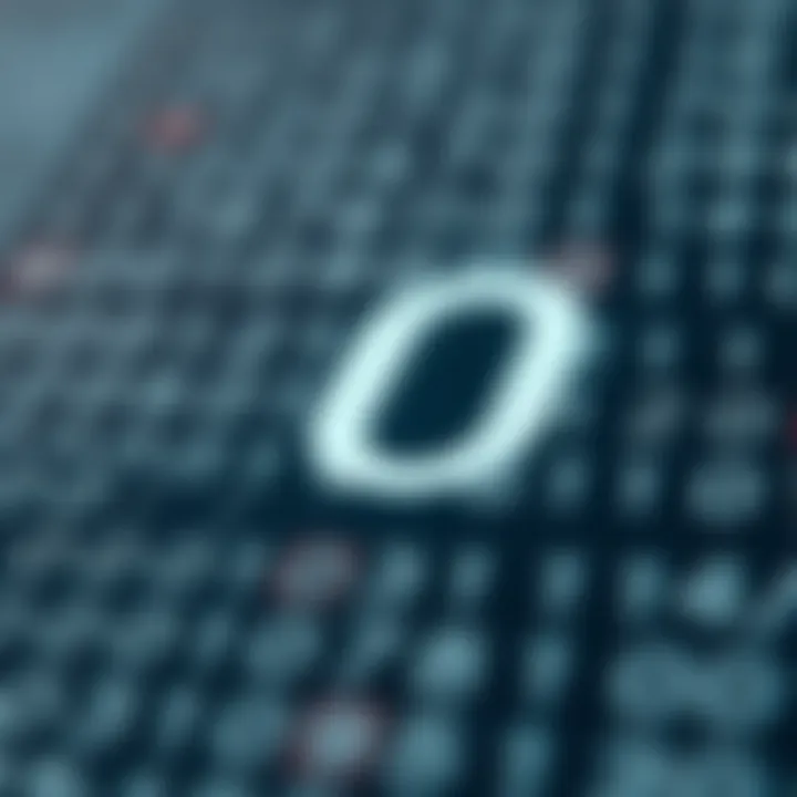 Diagram illustrating the binary alphabet consisting of digits zero and one