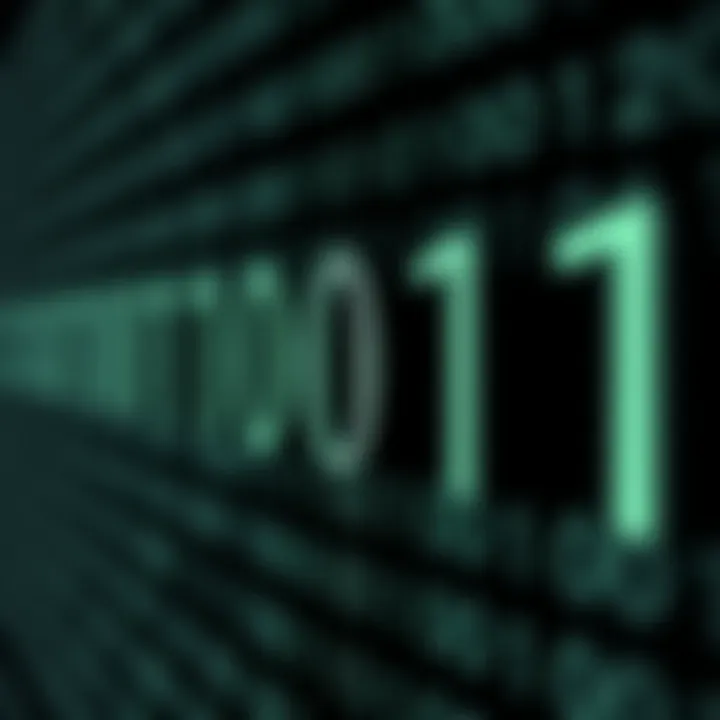 Binary Number System Place Values Explained Visual representation of place values in a binary number system from right to left