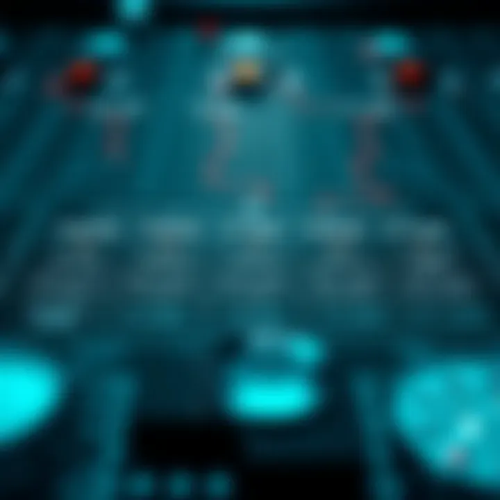 Flowchart showing different types of binary counters and their applications in electronic devices