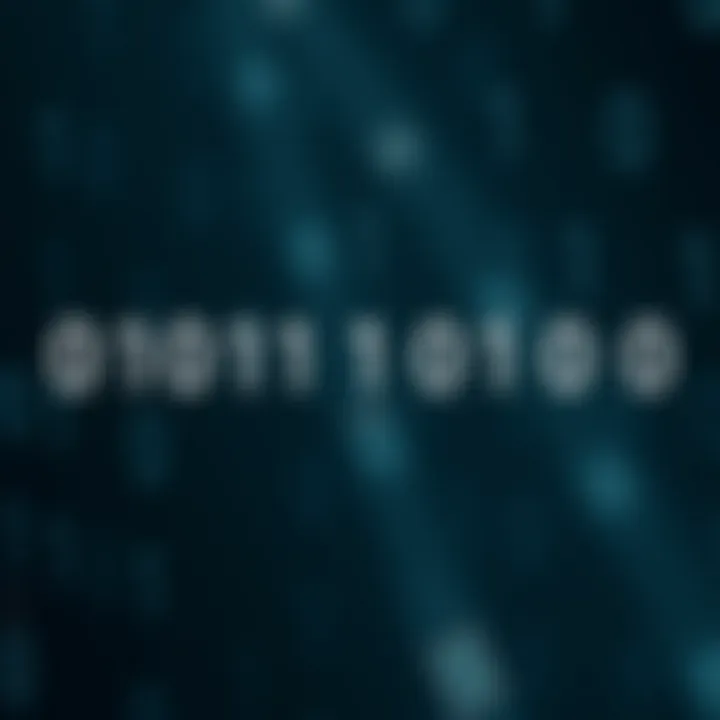 Diagram showing the binary counting sequence from zero to fifteen using zeros and ones