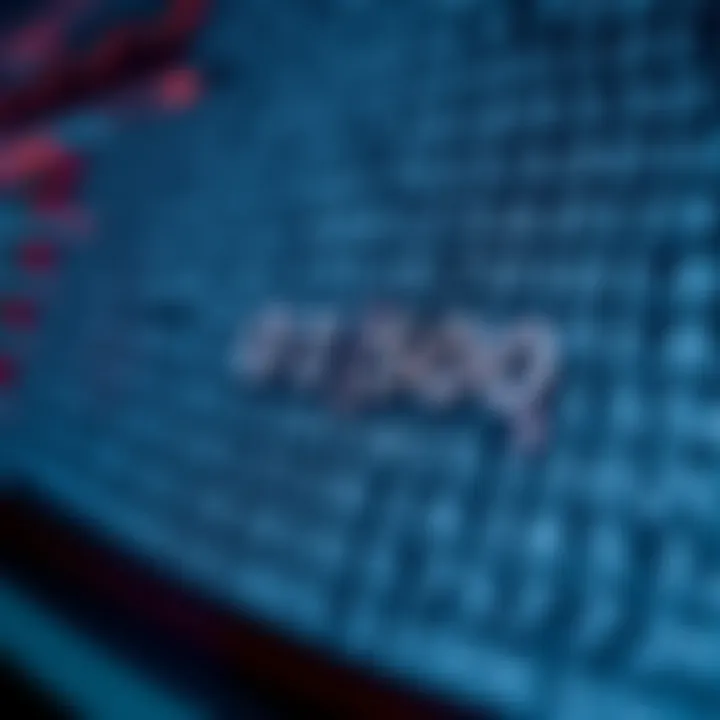 Diagram illustrating binary division with binary digits aligned for calculation