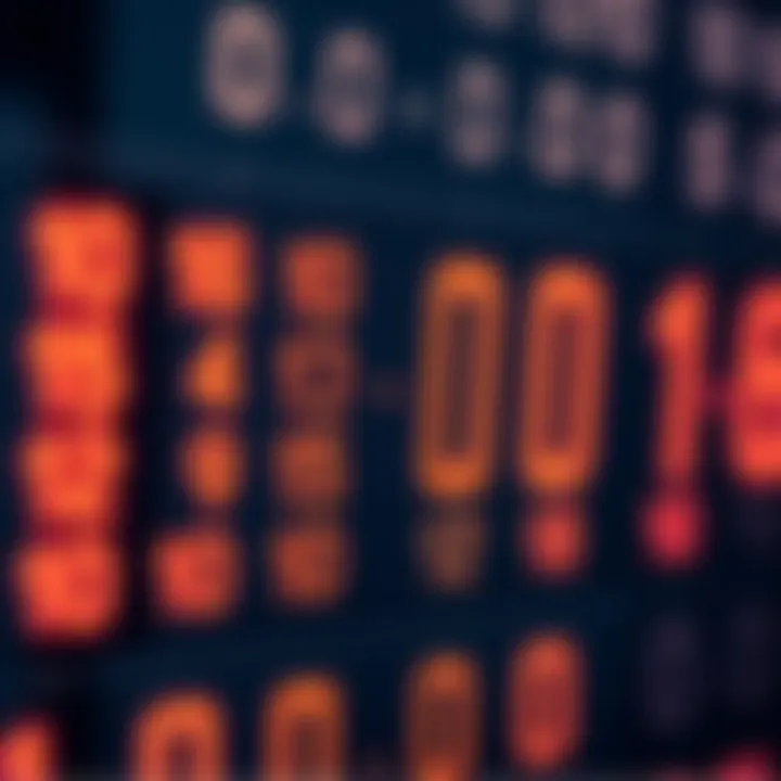 Binary division example demonstrating the division of binary digits with subtraction and shifting