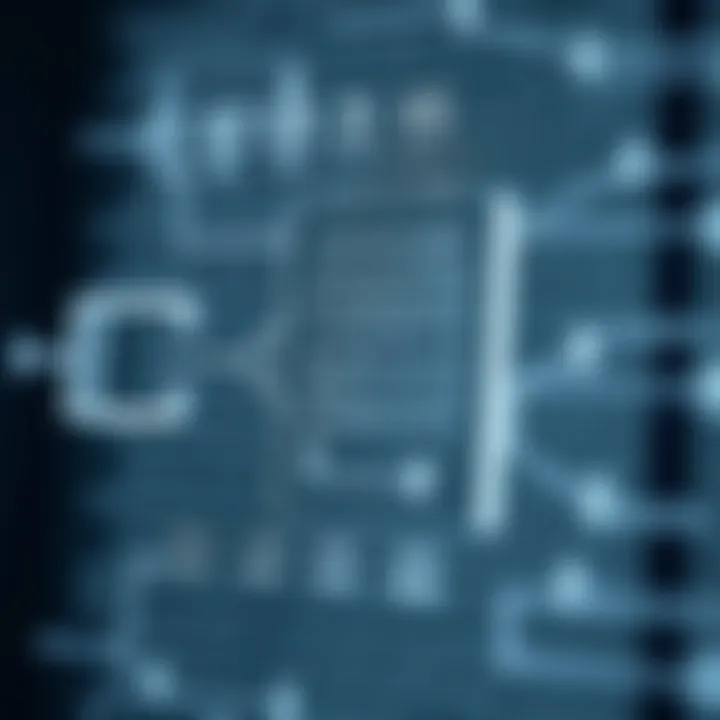 Diagram illustrating the internal structure and data organization within a binary file