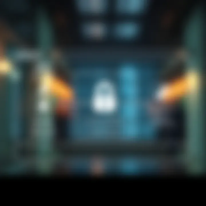 Diagram illustrating the technical framework of binary login systems highlighting data flow and authentication methods