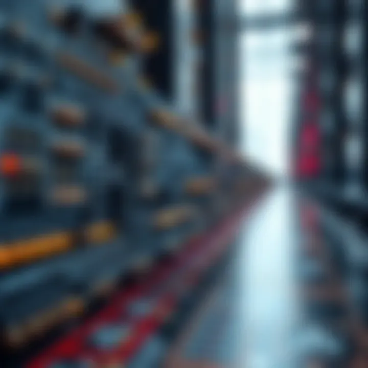 Diagram illustrating the architecture of a binary multiplier circuit with logic gates and signal flow