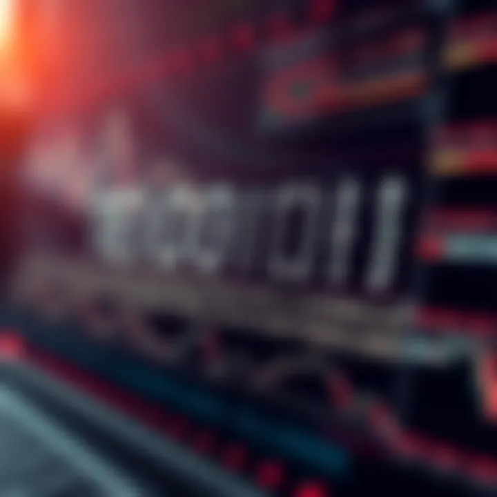 Diagram illustrating the structure of binary digits forming computer data