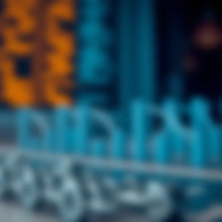 Diagram illustrating the concept of binary operations combining two elements