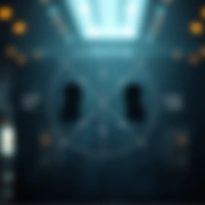 Diagram illustrating the concept of binary opposition with contrasting pairs such as light and dark, good and evil