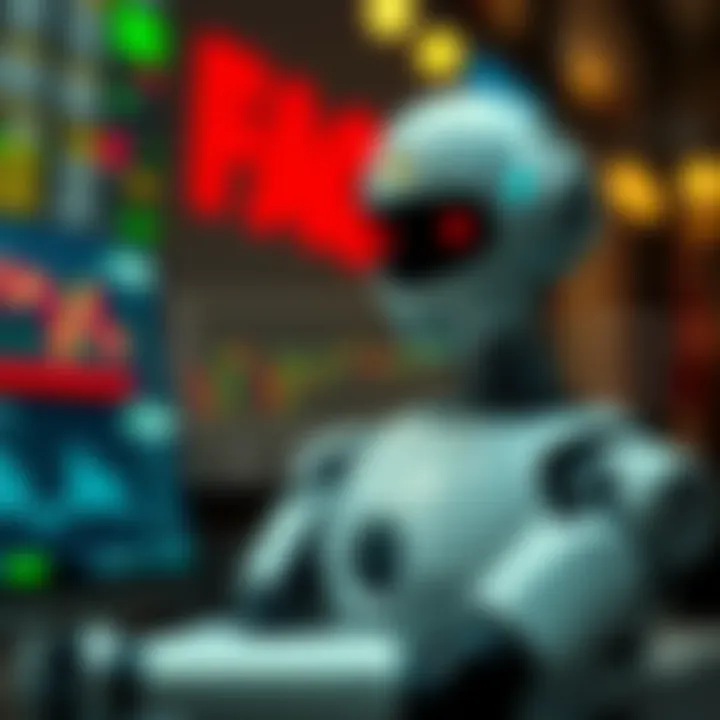 Diagram illustrating the mechanism of binary option robots trading automatically in financial markets