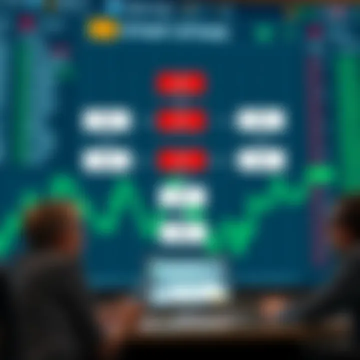 Diagram showing simplified binary options trading flow with call and put options