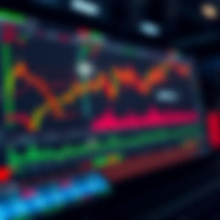 Illustration of a secure online trading platform displaying financial data and risk indicators