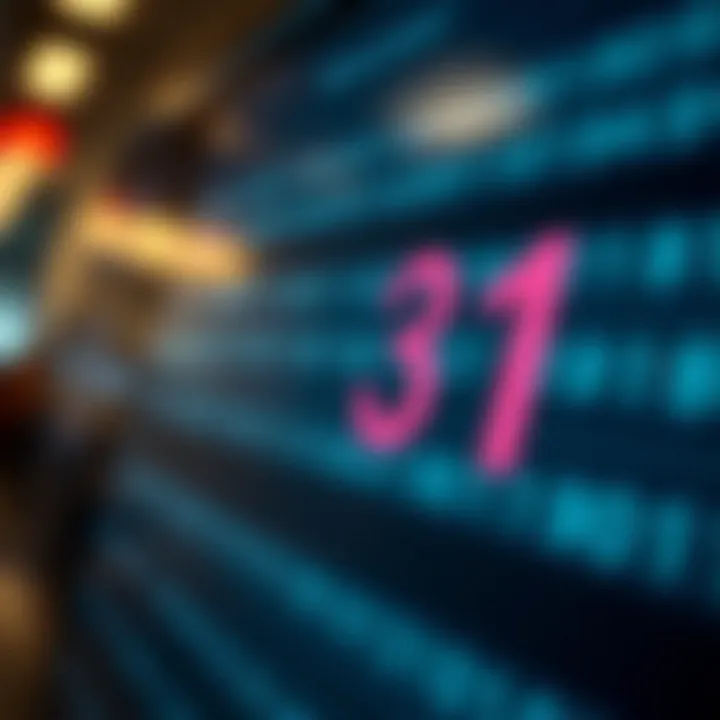 Diagram illustrating binary place values from right to left