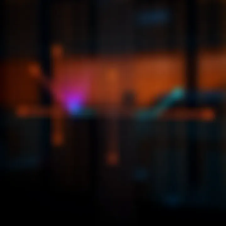 Diagram illustrating a binary relation between two sets with arrows connecting related elements