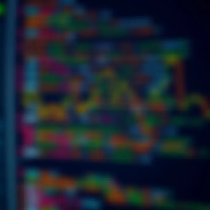 Code snippet demonstrating binary search implementation in C++ with comments