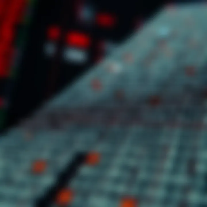 Diagram illustrating binary search algorithm dividing a sorted array to find a target value