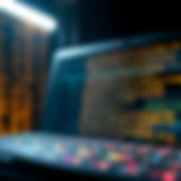 Illustration showing binary search dividing a sorted array to locate target value