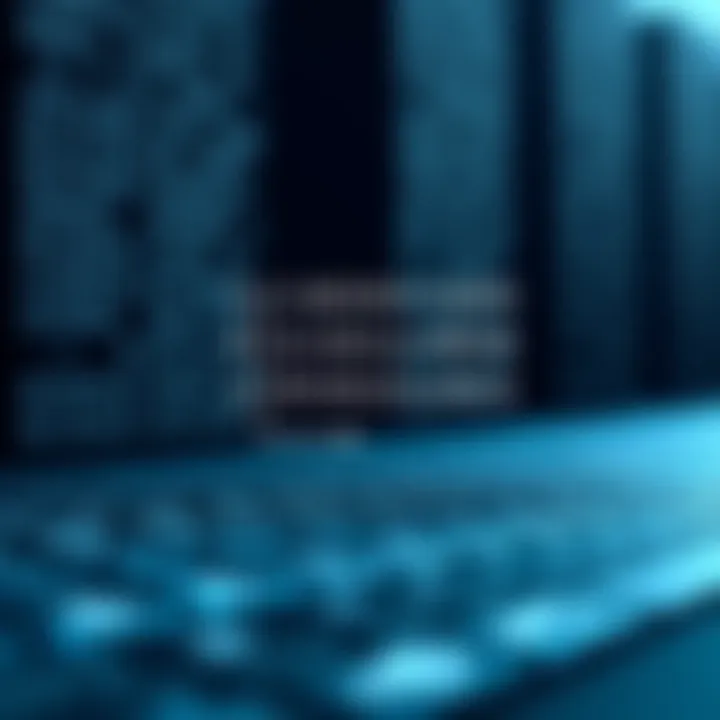 Diagram illustrating the binary search algorithm dividing a sorted list into halves