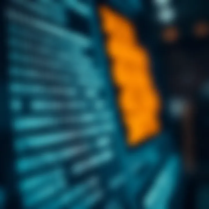 Chart demonstrating examples of converting binary sequences into their equivalent hexadecimal forms