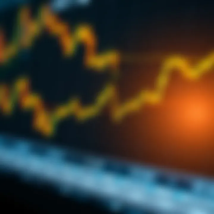 Illustration of a bullish continuation pattern highlighting upward price movement in cryptocurrency trading