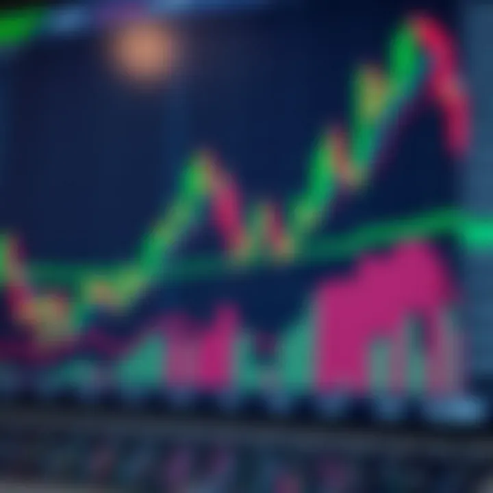 Graphic depicting a reversal pattern indicating a shift from a downtrend to an uptrend in crypto prices