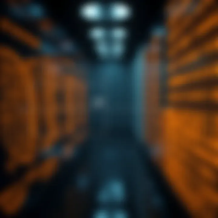 Diagram illustrating the binary search algorithm dividing a sorted array to find a target value