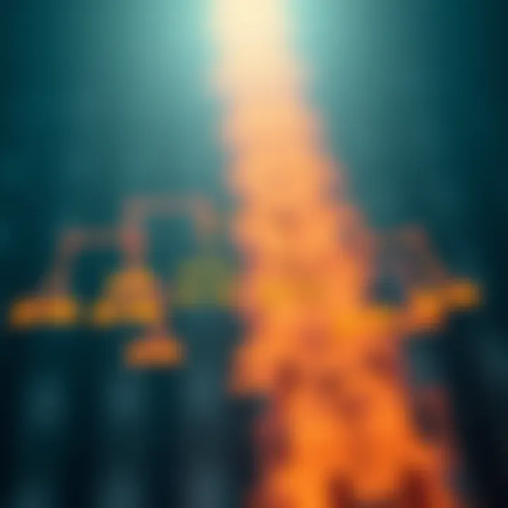 Visual representation of a binary tree highlighting node count, height, and depth attributes
