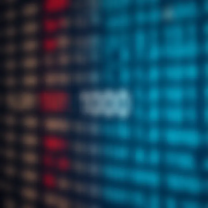 Diagram illustrating the binary number system with zeros and ones