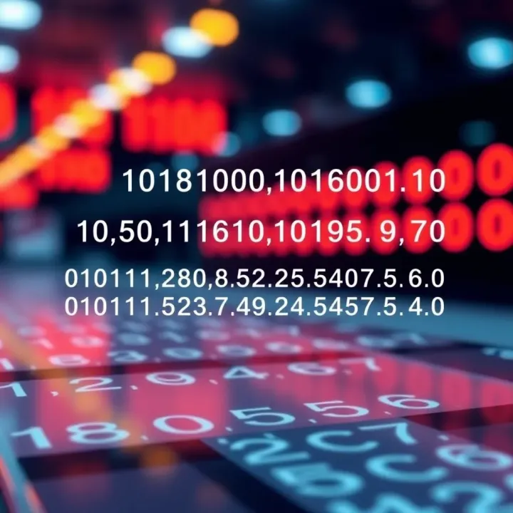 Diagram showing binary digits with place values and their corresponding decimal values