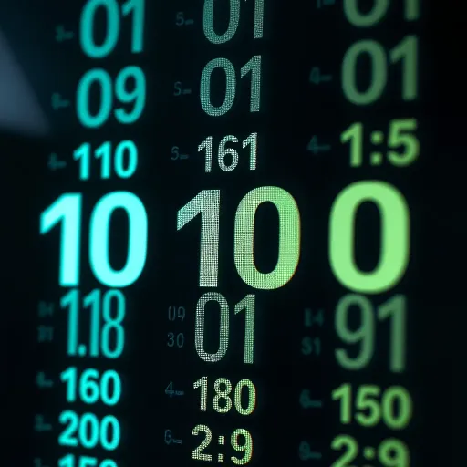 Grouping Binary Digits for Hexadecimal Conversion Diagram showing binary digits grouped into sets of four to illustrate conversion to hexadecimal