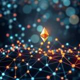 Conceptual representation of blockchain and Ethereum network connectivity illustrating future potential