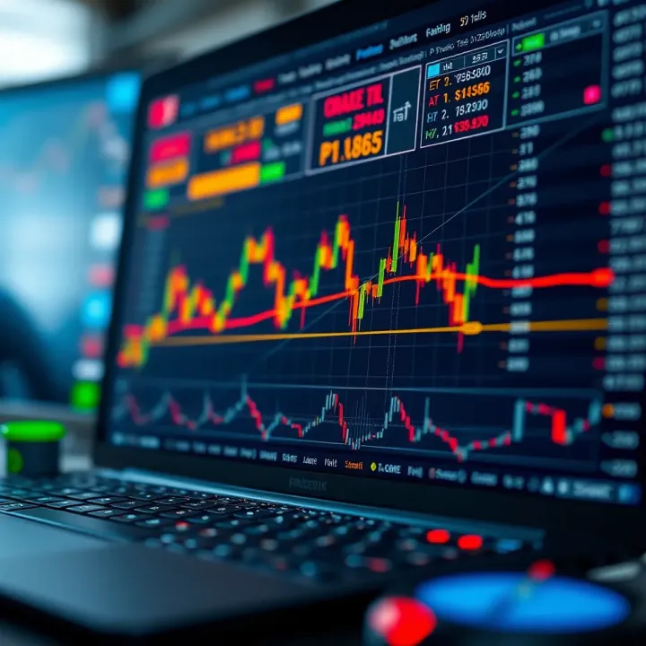 Essential Tools for Recognizing Forex Trading Patterns Graphical representation of forex market tools used for analyzing currency price movements
